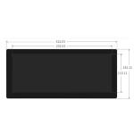 Strip Bar LCD 12.3 Inch Automotive Grade Display With CTP, HDMI Interface