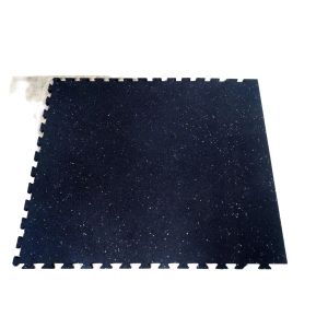 Wholesale 1000X1000X15mm Interlocking Rubber Mat Puzzle Edge Interlocking Fitness Mats Blue from china suppliers