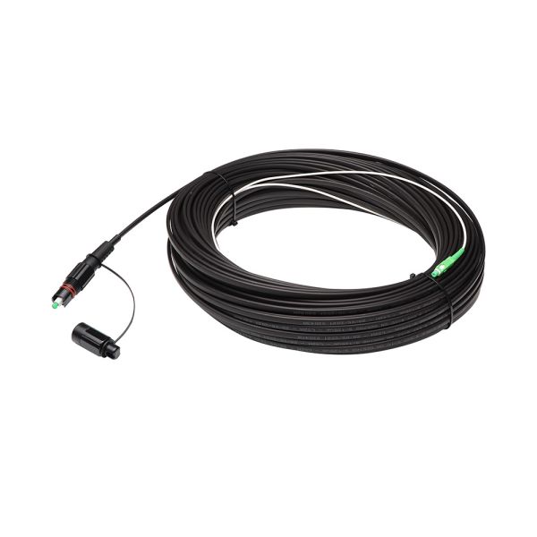 Outdoor Waterproof Pre-Connectorized OptiTap to SC/APC Drop Cable Corning OptiTap Drop Cable