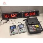 Multifunction wireless queue management ticket printer customer flow queue