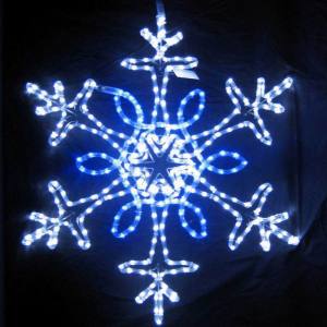 christmas led snowflake