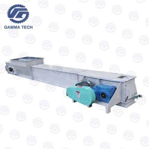 China 6mm Horizontal Transport Grain Drag Chain Conveyors Flat Bottom Belt Brush Scrapers on sale