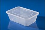 Microwave Safe Food Container Plastic Lunch Box 500ml - 1500ml Meal Prep
