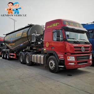 3 Axles Lime Powder One Silo 25m3 Dry Bulk Tanker Trailer