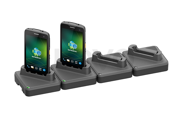 QR Code Handheld Barcode Scanner With Rechargeable 3800 MAh Lithium Polymer Battery