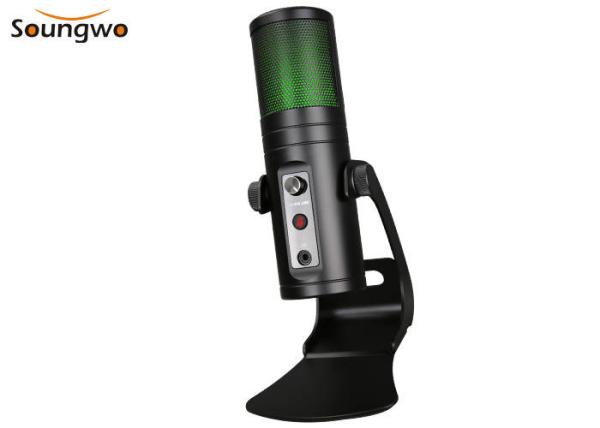 Quality USB recording microphone for singing volume control cardioid pickup pattern for sale