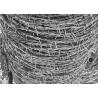 Buy cheap Security 12-1/2 Gauge 4 Points High Tensile Barbed Wire Galvanized Fence for from wholesalers