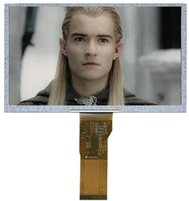 Quality .0 Inch IPS Touch Screen LCD Display Module 1024x600 Sunlight Readable for sale