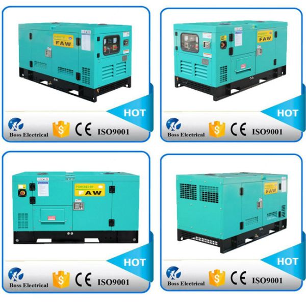 100KVA 3 Phase Silent Diesel Generator ISO IEC Approved Rushless Alternator