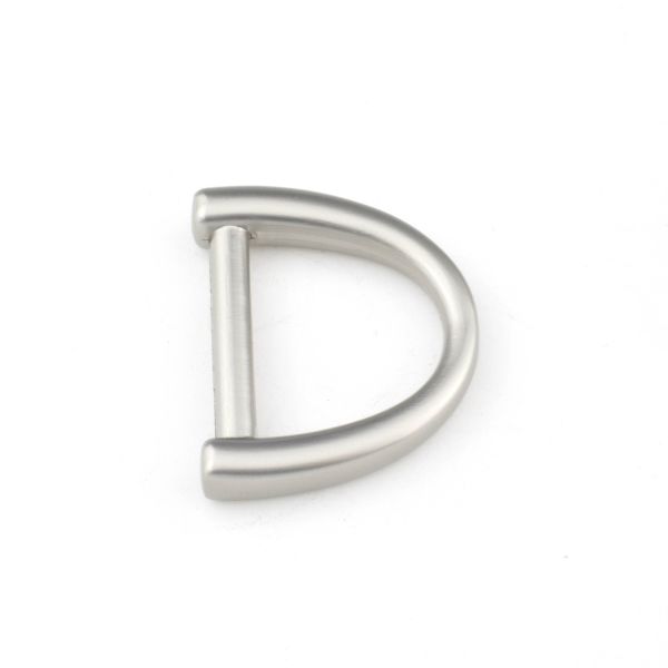 Pearl Color D Ring Buckle 19mm Size Zinc Alloy Bridge Shape OEM Or ODM Accepted