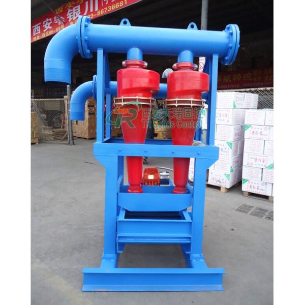 Professional mud desander producer 200m3/h 10" Cyclone Drilling Mud Desander for Mud Circulating System