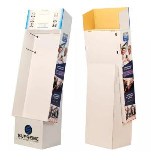 China Supermarket Retail Cardboard Hook Display For Phone Accessories on sale