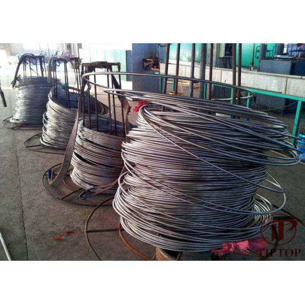 SS304L 120 Mpa ASTM A632 Hydraulic Control Line Tubing