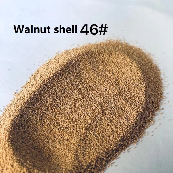 Versatile Industrial-Grade Soft Blasting and Tumbling Material Walnut Shell Abrasive