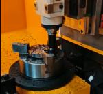 High Speed and High Production CNC Flange Drilling Machine with Double Spindle
