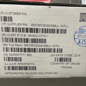 Wholesale 32mbit 48TSOP EEPROM Memory IS61WV204816BLL 10TLI IC SRAM PARALLEL from china suppliers