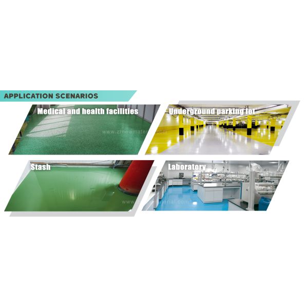 Corrosion Resistance Epoxy Floor Coating Electronics Industry Garage Epoxy Paint