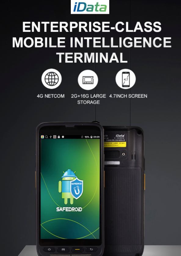 IData 50p Data Collector Full Netcom Scanner Device Android Handheld PDA Support NFC RFID IDATA 50P