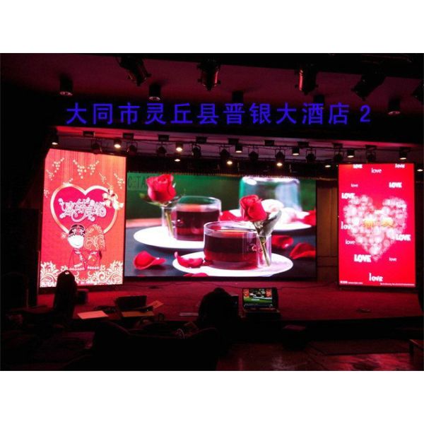 Full Color Indoor Advertising LED Display HD P4 RGB LED Screen For Airport