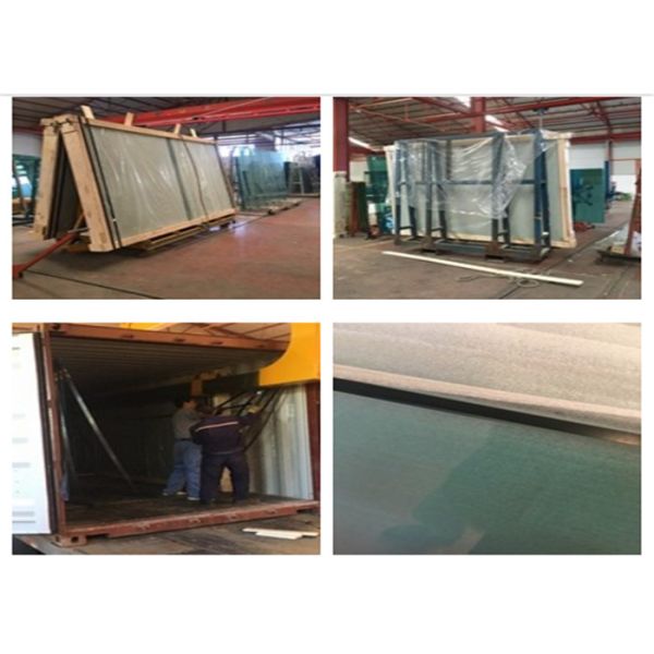 Colored / Clear PVB Laminated Glass 6.38mm 8.38mm 8.76mm Thickness For Construction