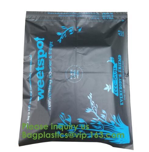 Let us Fight plastic together, 100% compostable mailing bag,custom biodegradable mailing bag courier bag for cloth shoeb