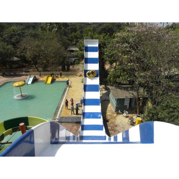 U Shaped Pendulum Water Park Slide Fiberglass Dp-Pen01 Anti Corrosion
