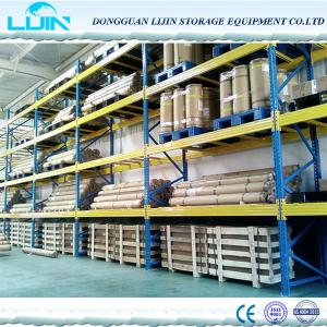 Wholesale Cargo Storage Heavy Duty Pallet Racks , Customized Industrial Metal Shelving from china suppliers