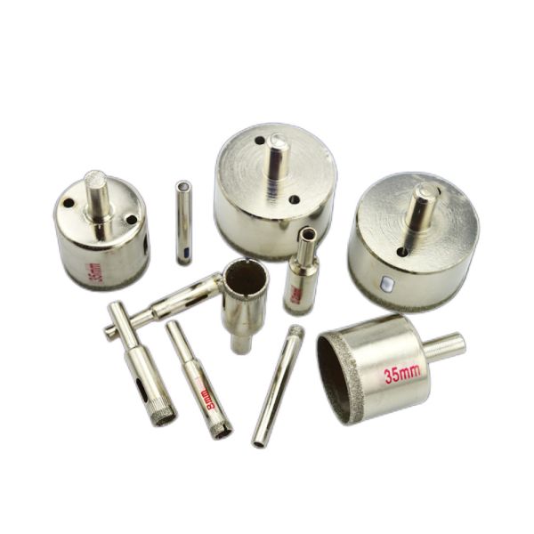 Electroplated Ceramic Drill Bits Plating / Sintering Diamond Coring Drill Bits