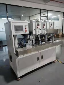 Wholesale 800 - 1100pcs/hr Wire Terminal Crimping Machine For 3 Core Power Cord Making from china suppliers