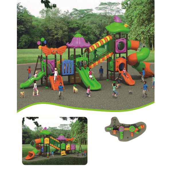 Animal Slide Commercial Outdoor Playground Equipment For Toddlers For Kids 1230 X 620 X 540