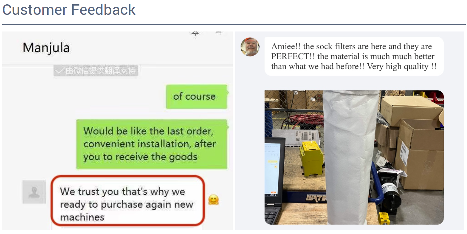 Factory Direct Sales Polyester Bag Filter Bag for Dust Collector Applicable to Mine Limestone Cement Iron Steel Wood Processing