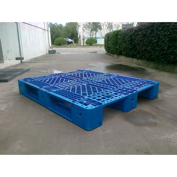 1200x1000x150mm Euro Racking Plastic Pallets Euro 2T Static Load 1T Dynamic Load