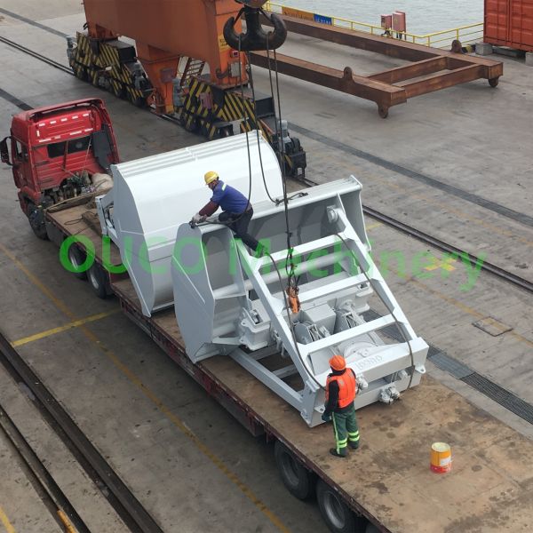 Hydraulic 50 CBM Max Clamshell Wireless Grab Vessel