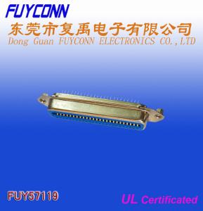 China 50 Pin Centronic Connector Female PCB Mounted Stragiht Connector Certified UL on sale