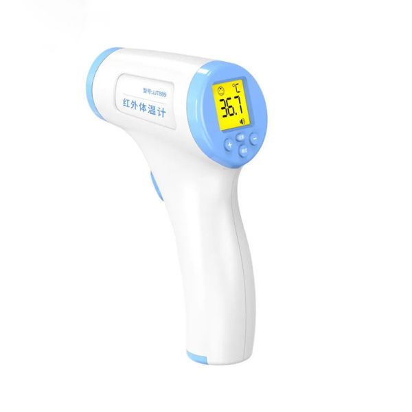 Non Contact Digital Infrared Forehead Thermometer High Temperature Gun Type