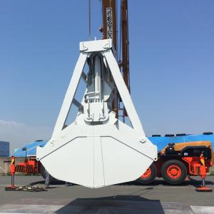 Wholesale Remote Control 12 CBM Port Solutions Crane Grab Bucket from china suppliers