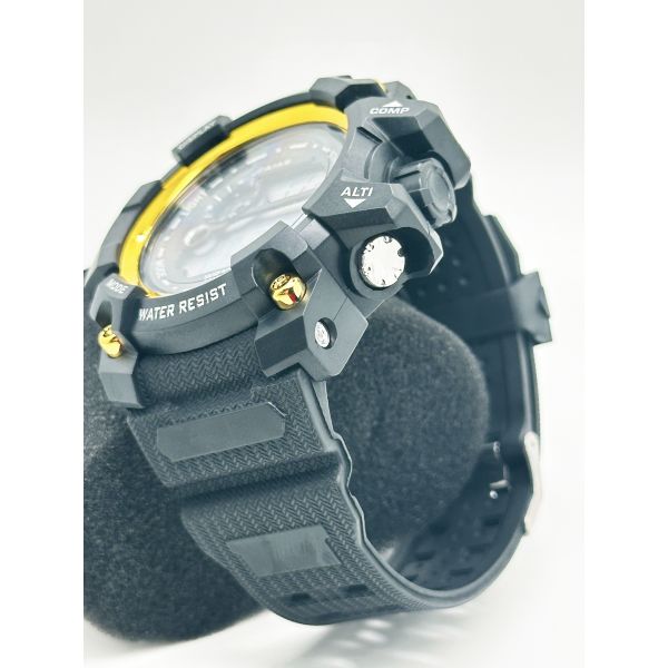 Silicone Band Digital Men Quartz Watch Sports Chronograph Watches