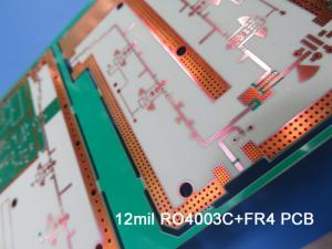 Wholesale 4 Layer 2oz Rogers 4003C Multi Layer PCB High Frequency For Automotive Radar from china suppliers