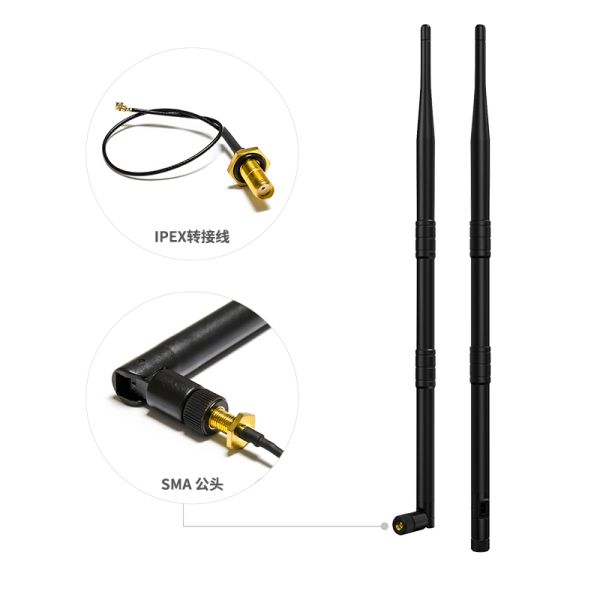 Enhance Your Wifi Performance with Dual Band 5dBi RP-SMA Connector Antenna