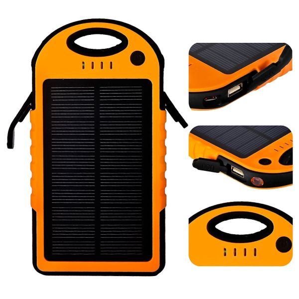 High capacity solar charger 10000mAh