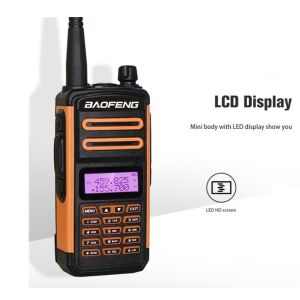Wholesale Handheld Dual Band Two Way Radio With LED Flashlight from china suppliers