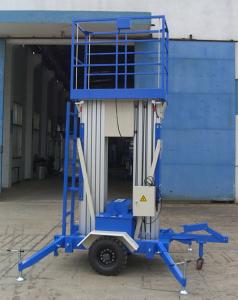 9M Platform Height Dual Mast Aerial Work Platform 200Kg Load Towing Type