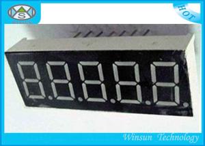 China White 0.56 Inch 5 Digit 7 Segment Led Display High Brightness , Long Life on sale