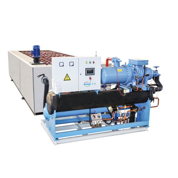 600 KG Customized Industrial Ice Block Ice Making Machine for Energy Mining Operation