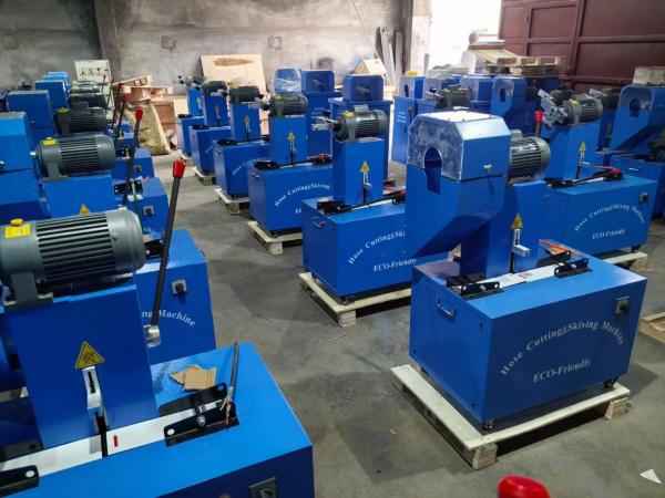 Quality Manufacturing Rubber Hose Cutting Machine with 850*600*1200mm for sale