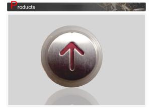 Wholesale Elevator Braille Button / Elevator Round Push Button Size 30 Mm from china suppliers