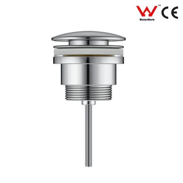 Quality Floor Mounted Push Down Sink Drain , Corrosion Resistant Pop Up Sink Drain for sale