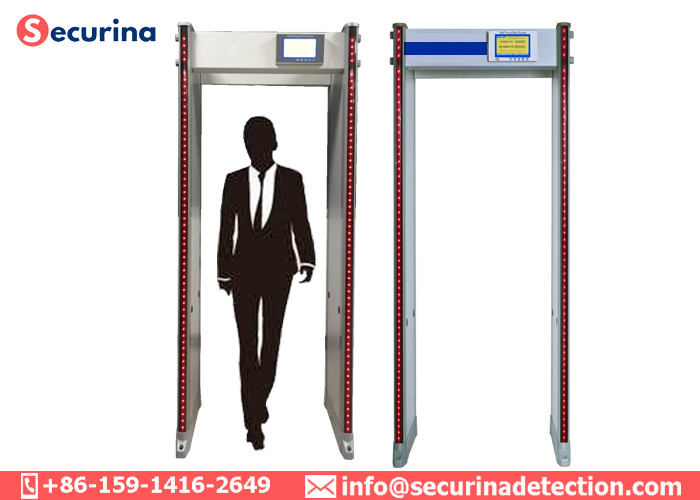Archway Walk Through Metal Detectors IP65 With Detection Zones Convert Function