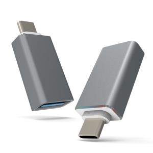 China 2020 Macbook Pro Usb Hub , Aluminum OTG Usb A To Usb C Adapter on sale