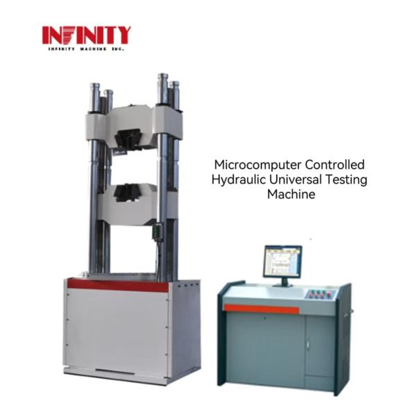 Easy Operation Microcomputer Controlled Hydraulic Universal Tester For Tensile